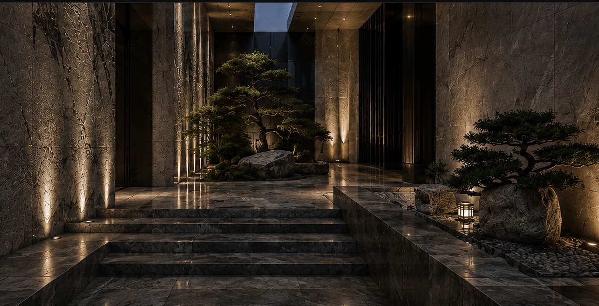 Không gian kiến trúc đá tự nhiên cao cấp TP Stone